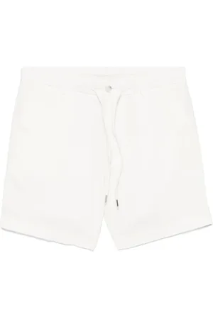 HUGO BOSS Hombre, Pantalones cortos, Blanco, Talla: L