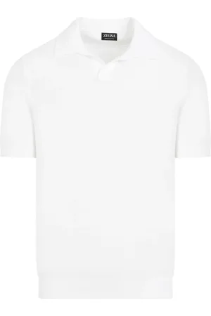Ermenegildo Zegna Hombre, Camisetas, Blanco, Talla: M