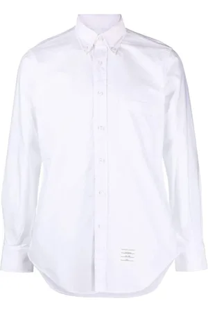 Thom Browne Hombre, Camisas, Blanco, Talla: S
