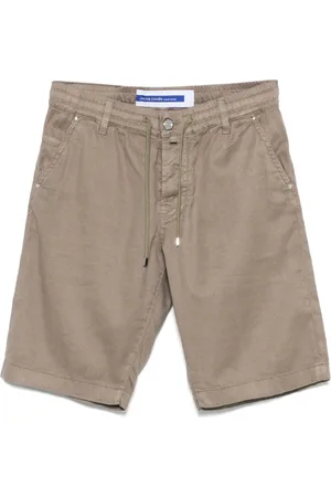 Jacob Cohen Hombre, Pantalones cortos, Verde, Talla: W32