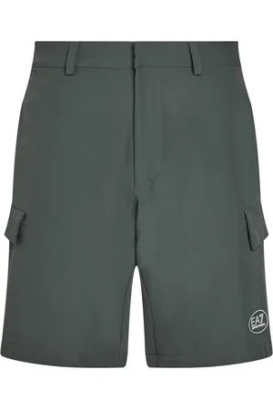 EA7 Hombre, Pantalones cortos, Verde, Talla: S