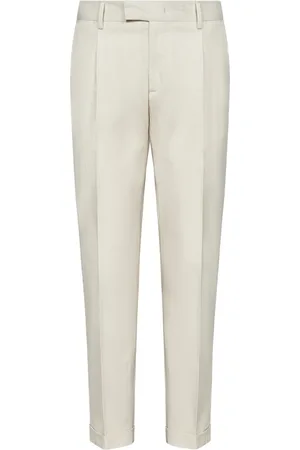 LOW BRAND Hombre, Pantalones, Blanco, Talla: W30