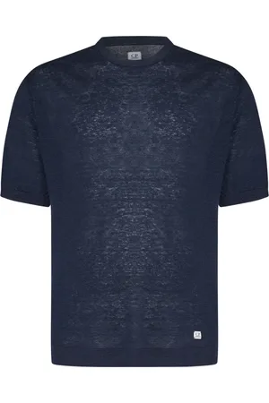 C.P. Company Hombre, Camisetas, Azul, Talla: M