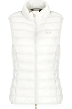 EA7 Mujer, Chaquetas, Blanco, Talla: L