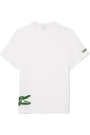 Lacoste Hombre, Camisetas, Blanco, Talla: S