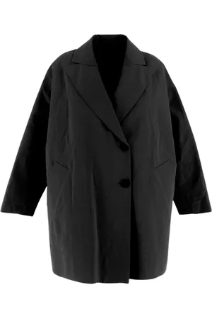 GENTRYPORTOFINO Mujer, Abrigos, Negro, Talla: S