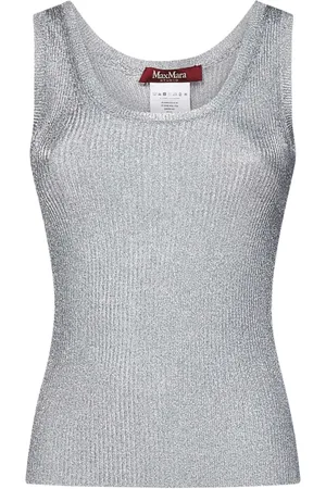 Max Mara Mujer, Camisetas, Gris, Talla: M