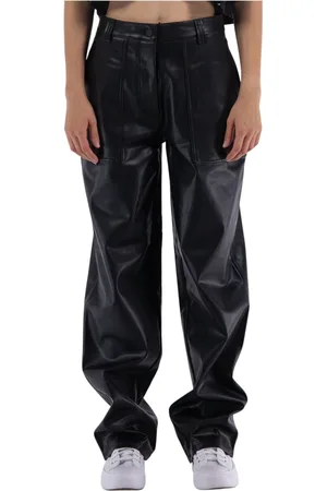 Calvin Klein Mujer, Pantalones, Negro, Talla: S