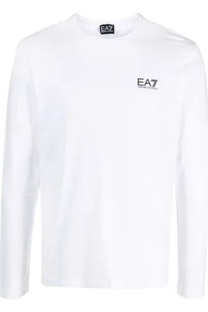 EA7 Hombre, Camisetas, Blanco, Talla: M