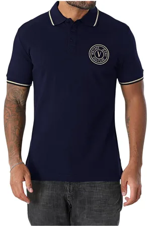 VERSACE Hombre, Camisetas, Azul, Talla: L