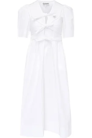 Ganni Mujer, Vestidos, Blanco, Talla: XS
