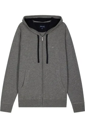 Eden Park Hombre, Sudaderas, Gris, Talla: S