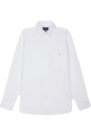 Eden Park Hombre, Camisas, Blanco, Talla: L