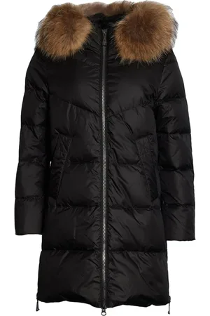 Danwear Mujer, Abrigos, Negro, Talla: L