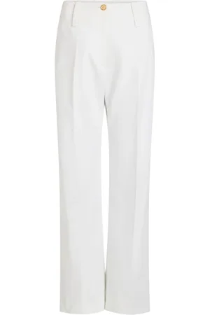 Patou Mujer, Pantalones, Blanco, Talla: M