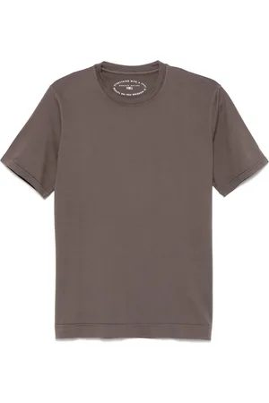 FEDELI Hombre, Camisetas, Marrón, Talla: 2XL