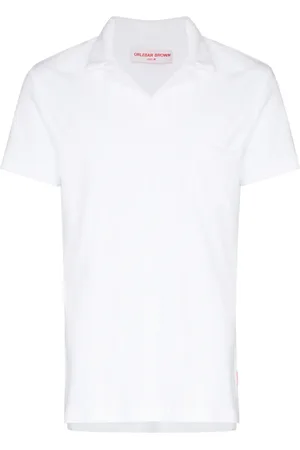 Orlebar Brown Hombre, Camisetas, Blanco, Talla: M