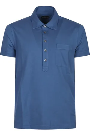 Tom Ford Hombre, Camisetas, Azul, Talla: L