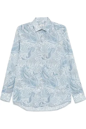 Etro Hombre, Camisas, Azul, Talla: 2XL