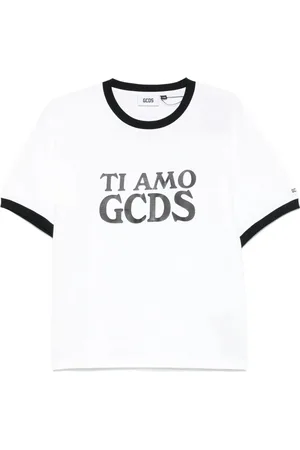 GCDS Hombre, Camisetas, Blanco, Talla: M