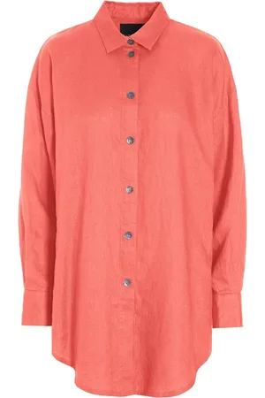 Bitte Kai Rand Mujer, Blusas y Camisas, Rojo, Talla: XL