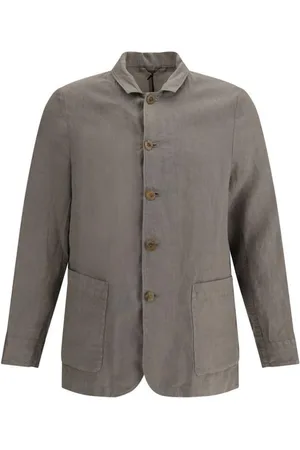 Finamore Hombre, Chaquetas, Gris, Talla: L