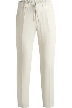 HUGO BOSS Hombre, Pantalones, Blanco, Talla: XL