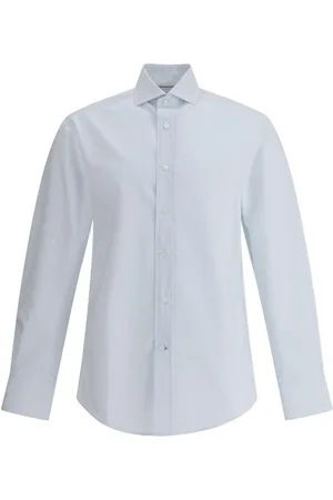 Brunello Cucinelli Hombre, Camisas, Azul, Talla: S