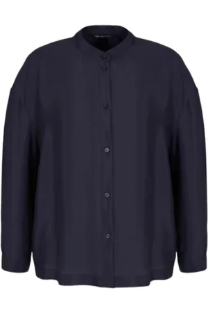 Armani Exchange Mujer, Blusas y Camisas, Azul, Talla: L