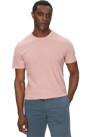 HUGO BOSS Hombre, Camisetas, Rosa, Talla: M