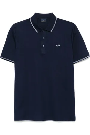 Paul & Shark Hombre, Camisetas, Azul, Talla: M