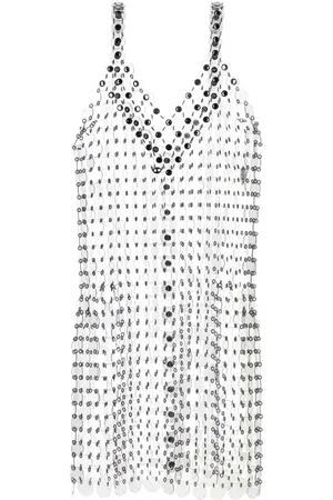 Paco rabanne Mujer, Vestidos, Gris, Talla: S