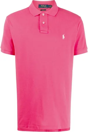 Ralph Lauren Hombre, Camisetas, Rosa, Talla: L