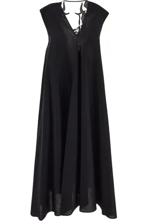 GENTRYPORTOFINO Mujer, Vestidos, Negro, Talla: 2XS
