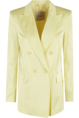 ERMANNO SCERVINO Mujer, Chaquetas, Amarillo, Talla: 2XS