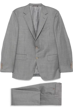 CANALI Hombre, Trajes, Gris, Talla: 2XL