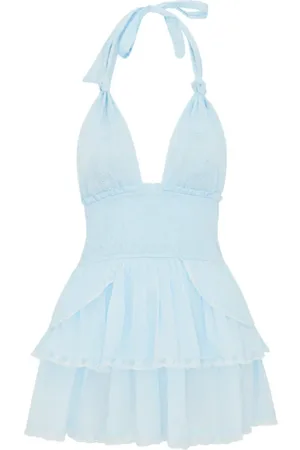 LOVESHACKFANCY Mujer, Vestidos, Azul, Talla: S