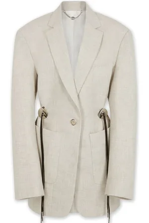 Paco rabanne Mujer, Chaquetas, Gris, Talla: S