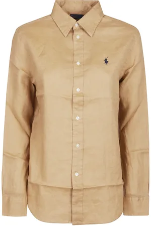 Ralph Lauren Mujer, Blusas y Camisas, Marrón, Talla: M