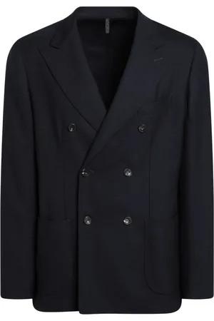 Biagio Santaniello Hombre, Chaquetas, Azul, Talla: L