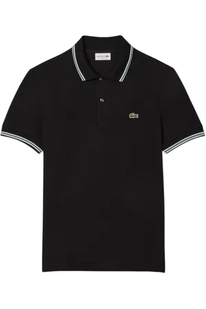 Lacoste Hombre, Camisetas, Negro, Talla: M