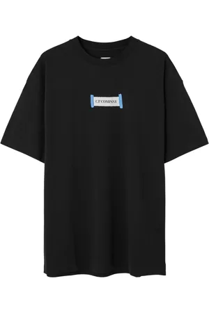 C.P. Company Hombre, Camisetas, Azul, Talla: M