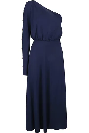 Elisabetta Franchi Mujer, Vestidos, Azul, Talla: XS