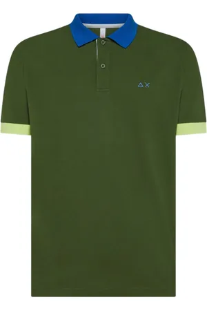 sun68 Hombre, Camisetas, Verde, Talla: L
