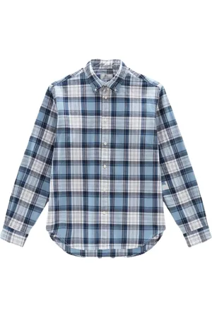 Woolrich Hombre, Camisas, Azul, Talla: S