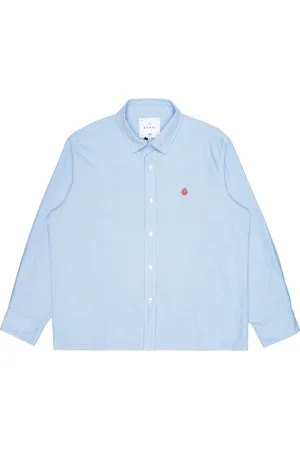 Edwin Hombre, Camisas, Azul, Talla: M