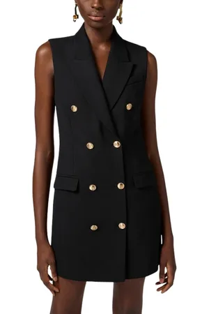 Elisabetta Franchi Mujer, Vestidos, Negro, Talla: S