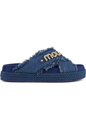 Mou Mujer, Zapatos, Azul, Talla: 40 EU