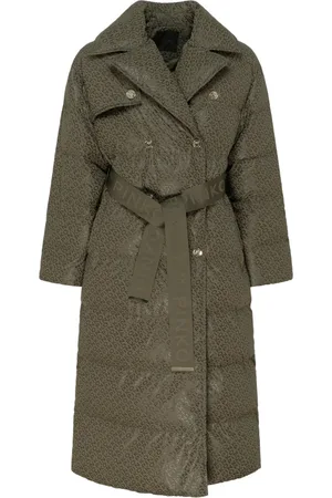 Pinko Mujer, Abrigos, Verde, Talla: S