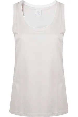 ELEVENTY Mujer, Camisetas, Blanco, Talla: L